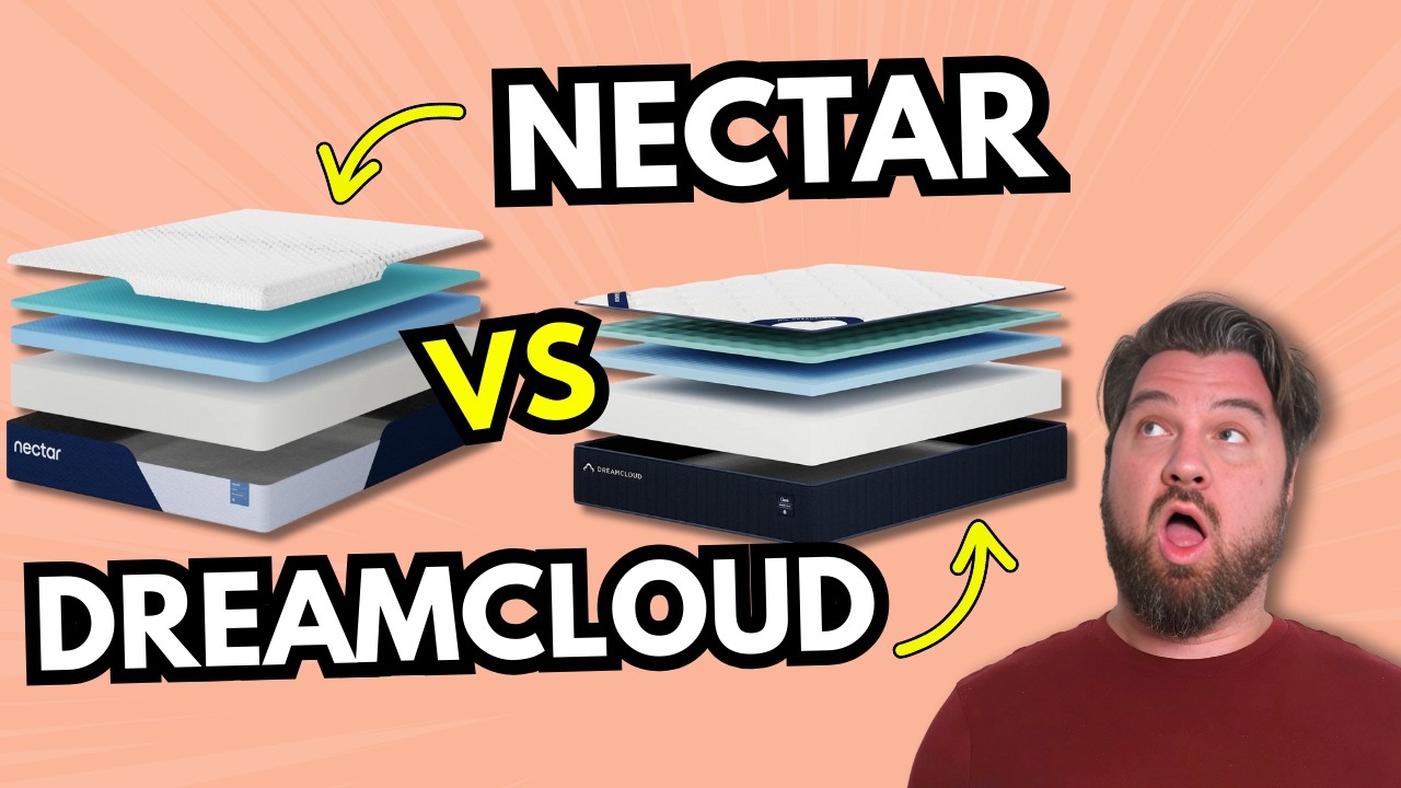 Nectar против DreamCloud &mdash; какой матрас из пенополиуретана лучше?