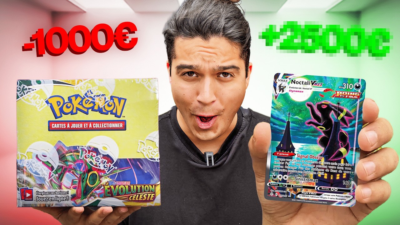1000€ de Pokemon : Combien ça rapporte ?
