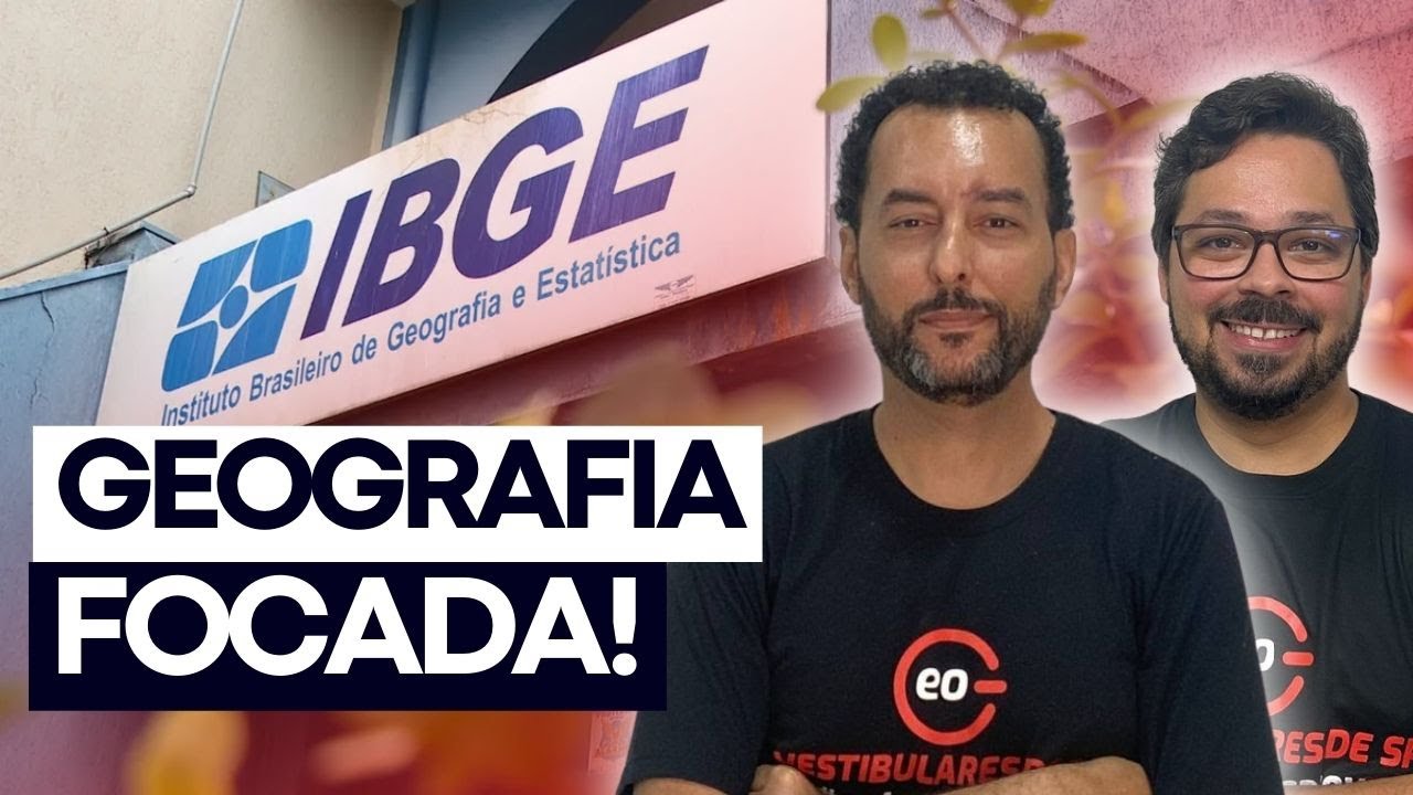 Geografia para o IBGE 2023 | População do Brasil | GabaritaGeo