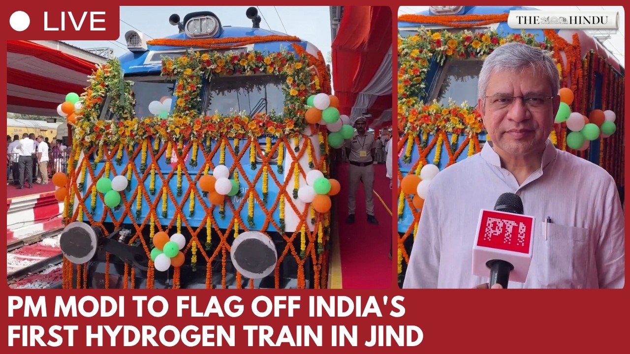 Railway Minister Ashwini Vaishnaw highlights hydrogen train project in Jind