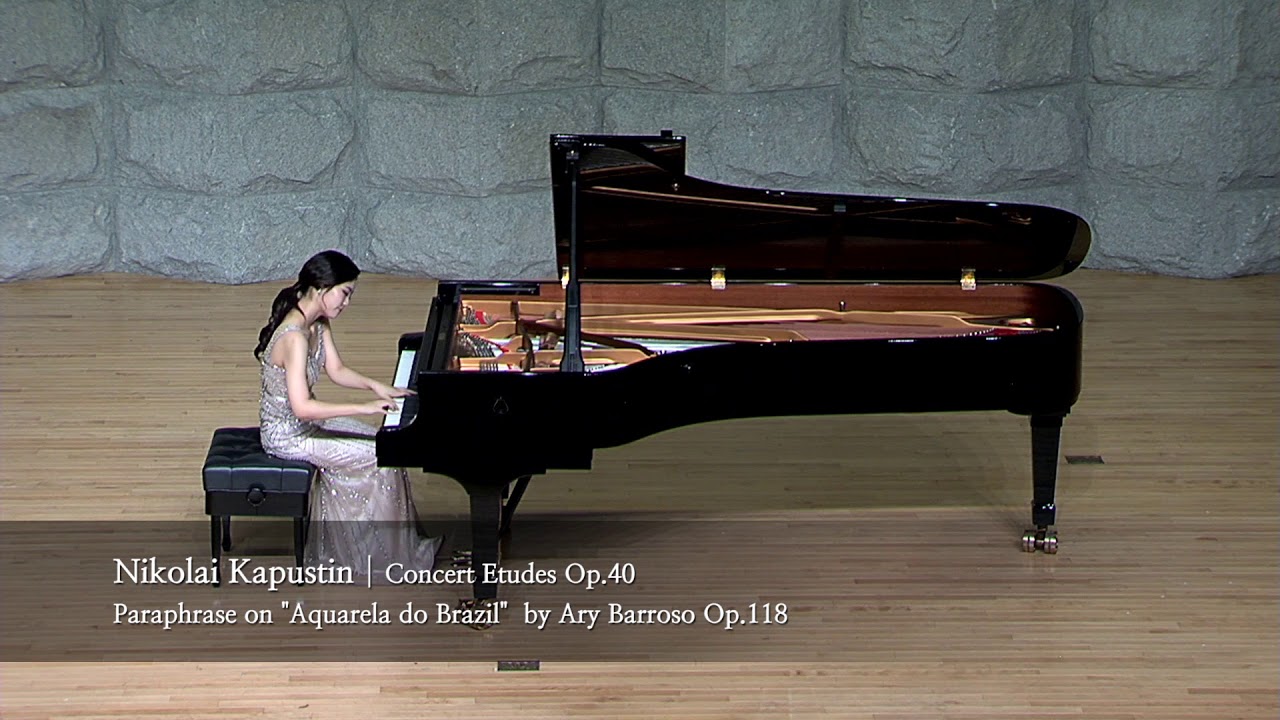 kapustin- Concert Etudes Op 40, No.1,6