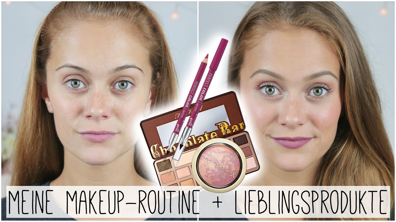 EMPFEHLUNGEN FÜR DIE BESTE FREUNDIN - meine Lieblingsprodukte + Makeup-Routine