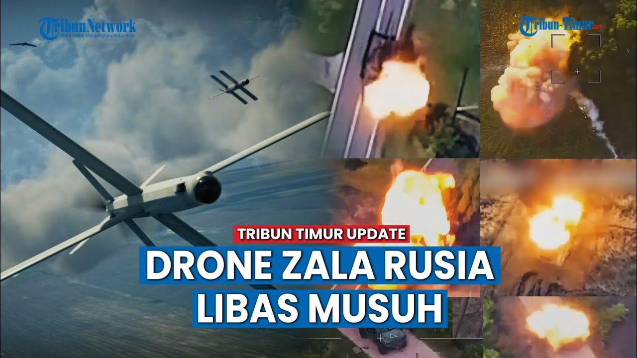 FULL Drone Zala Lancet Grup Dnepr Rusia Libas Posisi Tempur Ukraina, Musuh Tak Bisa Menghindar
