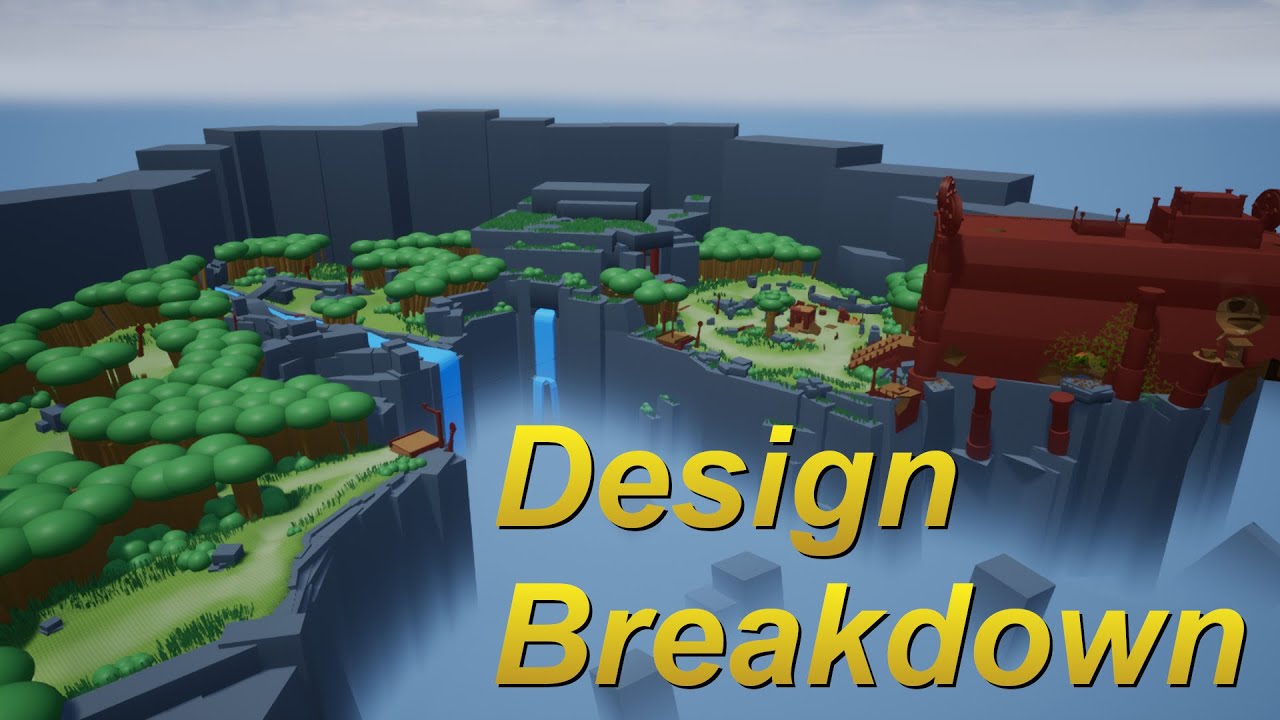 Level Design Breakdown - Temple Blockout