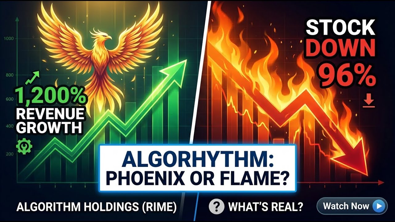 Algorithm Holdings (RIME): 1,200% revenue growth, stock down 96%, what's real?