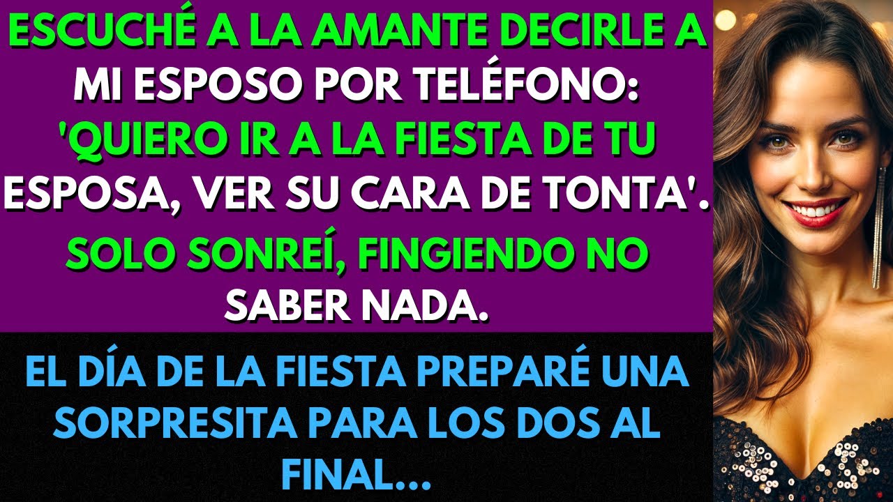 Cuando La Amante Apareció En Mi Fiesta, Fingí no Saber Nada, Pero Ya Tenía Una Sorpresita...