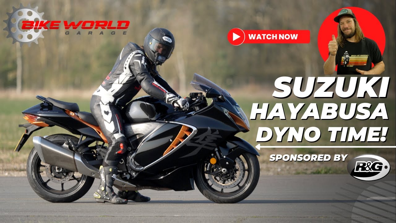 Проект мотоцикла Suzuki Hayabusa от Bike World Garage, часть 3 | Замеры на динамометрическом стенде!