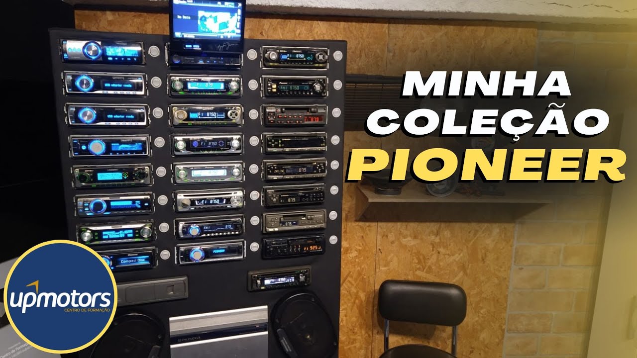 Montei a minha coleção de RÁDIO PIONEER Golfinho ficou INCRÍVEL ; UPMOTORS