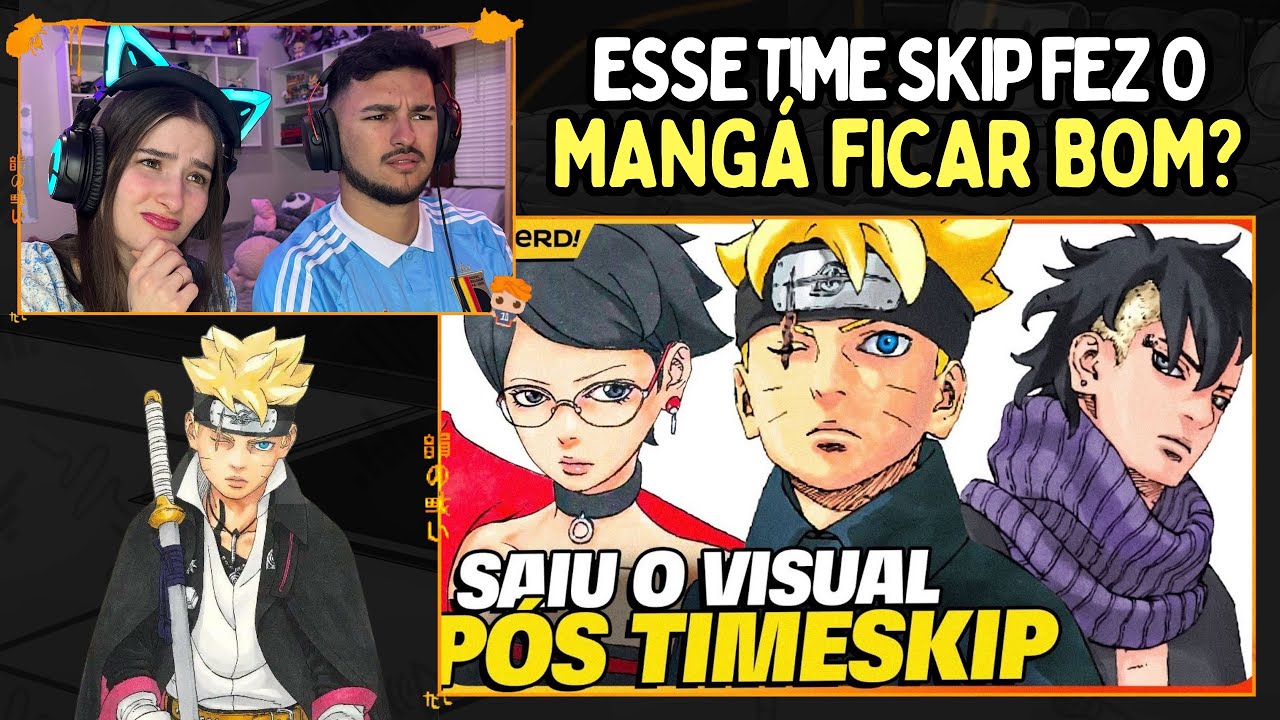 Boruto TBV Cap 1 - O TIMESKIP CHEGOU! BORUTO TBV PAROU A INTERNET! | Ei Nerd | Apenas uma live
