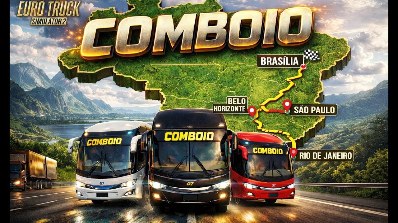 COMBOIO VIAJANDO NO BRASIL COM AMIGOS