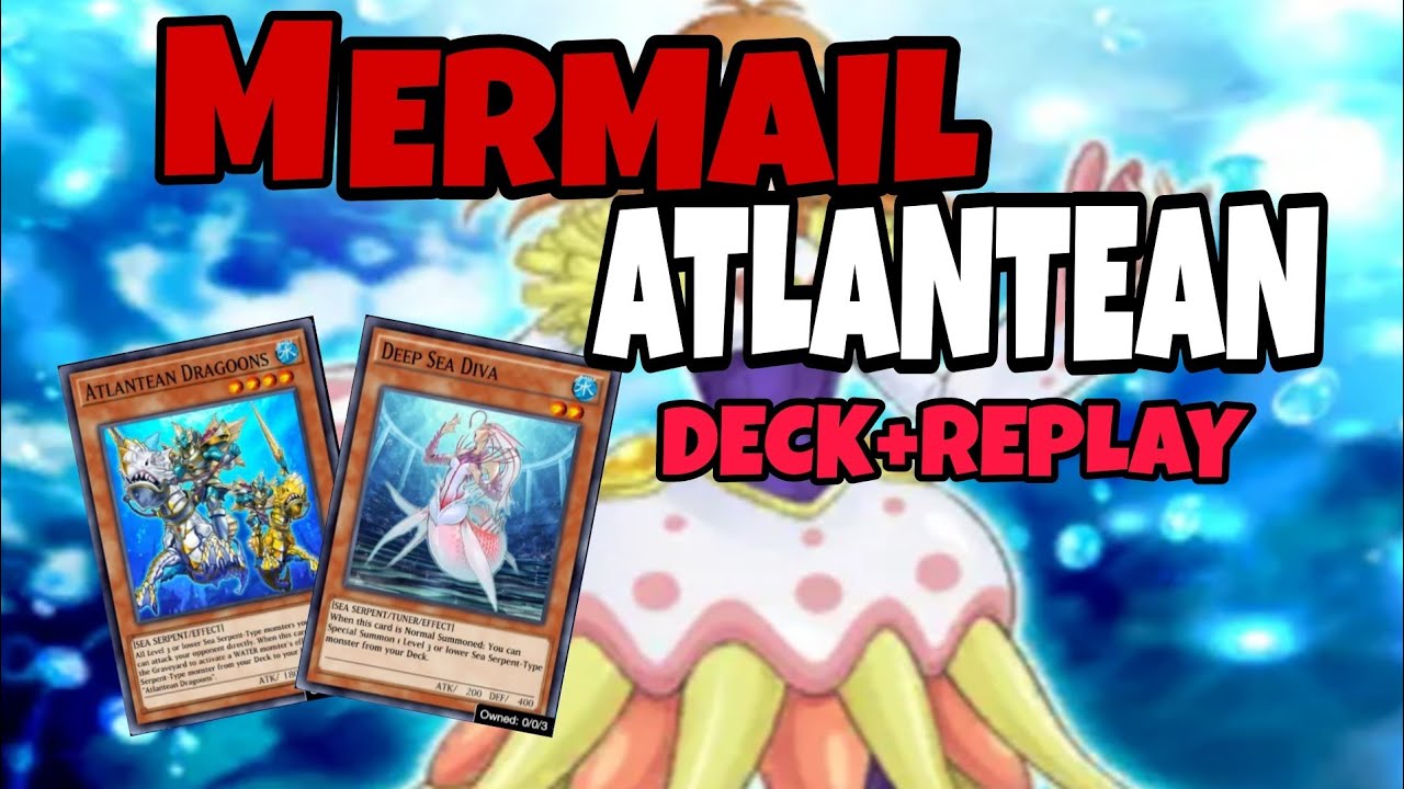 MERMAIL ATALNTEAN DECK NEW TIER VS ALL META DECKS [Yu-Gi-Oh] Duel Links.