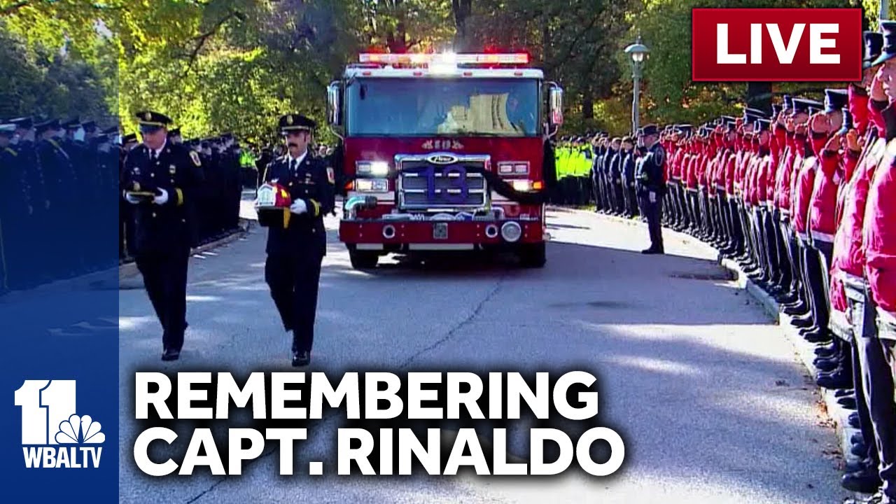 LIVE: Funeral service for Baltimore Fire Capt. Dillon Rinaldo - wbaltv.com