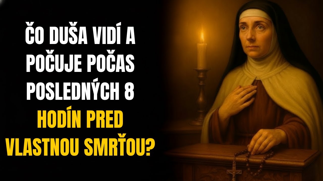 Svätá Terézia Odhalila: Posledných 8 hodín pred smrťou — čo duša vidí a počuje — ŠOKUJÚCE!