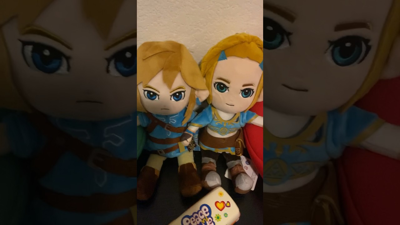 Link & Zelda plush