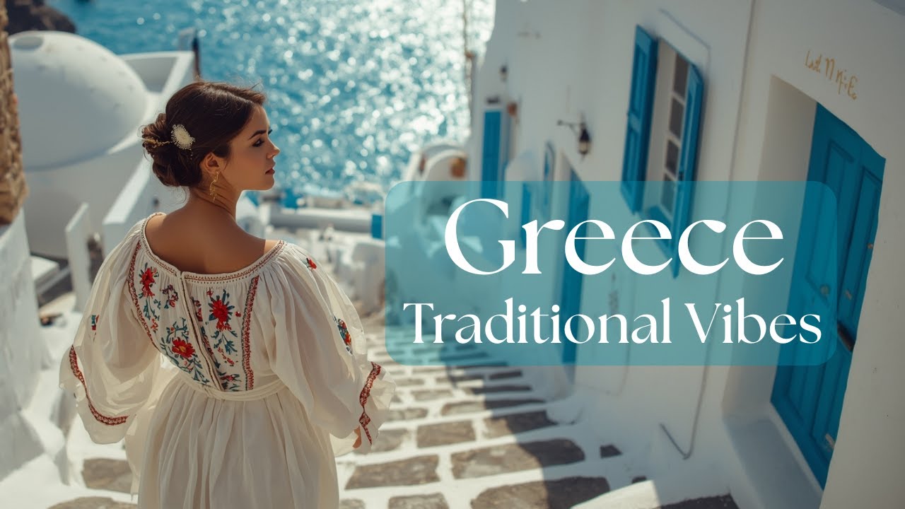 Greek Traditional Coastal Vibes | Deep Relaxation With Mellow Greek Music & Ocean Breeze