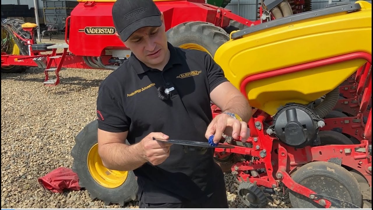 Особенности настройки сеялки Väderstad Tempo для высева сои