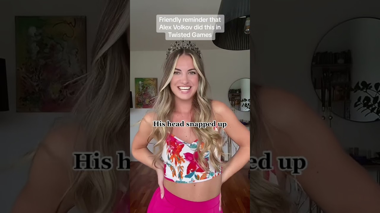 Alex Volkov did this in Twisted Games (book 2 in the twisted series by Ana Huang) ❣️ #booktube