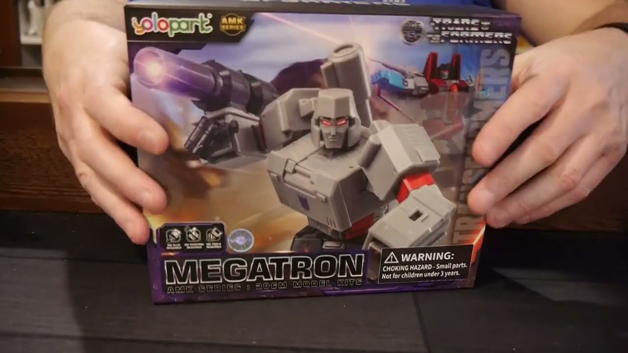 We check out the YOLOPARK Transformers AMK Series Megatron