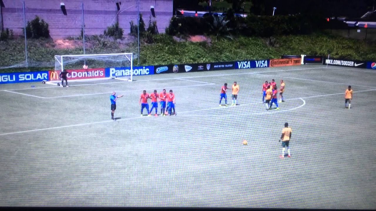 Awer Mabil free kick