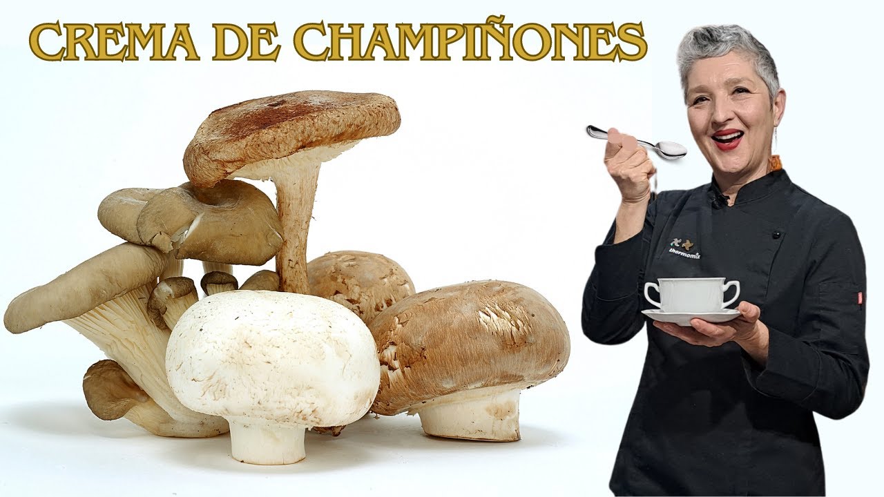🍄 CREMA DE CHAMPIÑONES 🍄 con Thermomix® #tm6