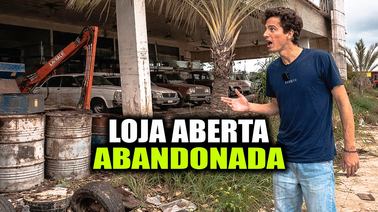 RICARDINHO ACF ENCONTRA LOJA ABANDONADA COM CARROS EXÓTICOS e ANTIGOS na TRANSAMAZÔNICA