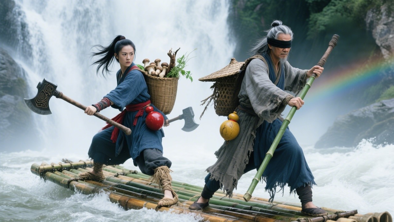 山野孤女竟是頂級高手，一把開山斧打遍天下無敵手，整個江湖聞風喪膽#庆余年2 丨Kungfu丨2025丨Donnie丨功夫丨動作#武俠 #辛芷蕾  #熱門 #movie #中國電視劇#许凯#赵丽颖#白鹿