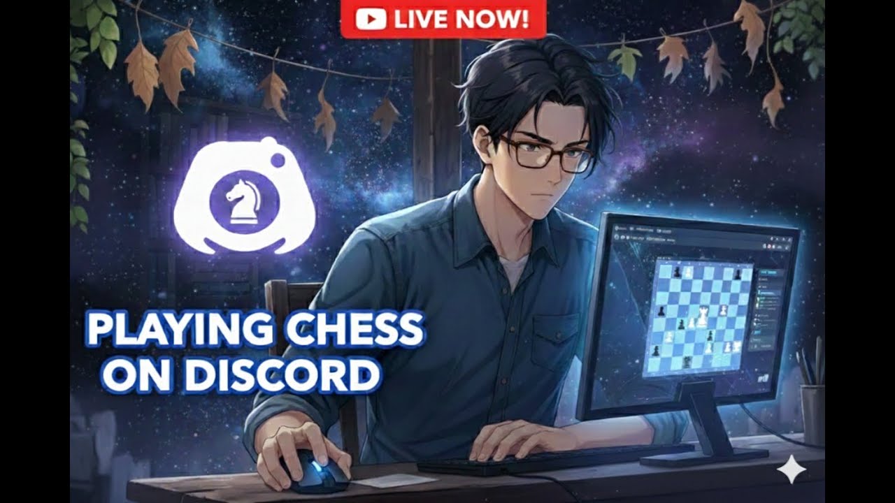 ♟️ Playing Viewers & Hanging Out on Discord! 🎙️ #chess #live #shorts #youtubevideo   (Portrait)