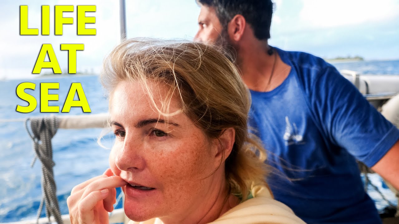 Life at Sea on our Tricky Sail to the next Atoll (Calico Skies Sailing, Ep 241)