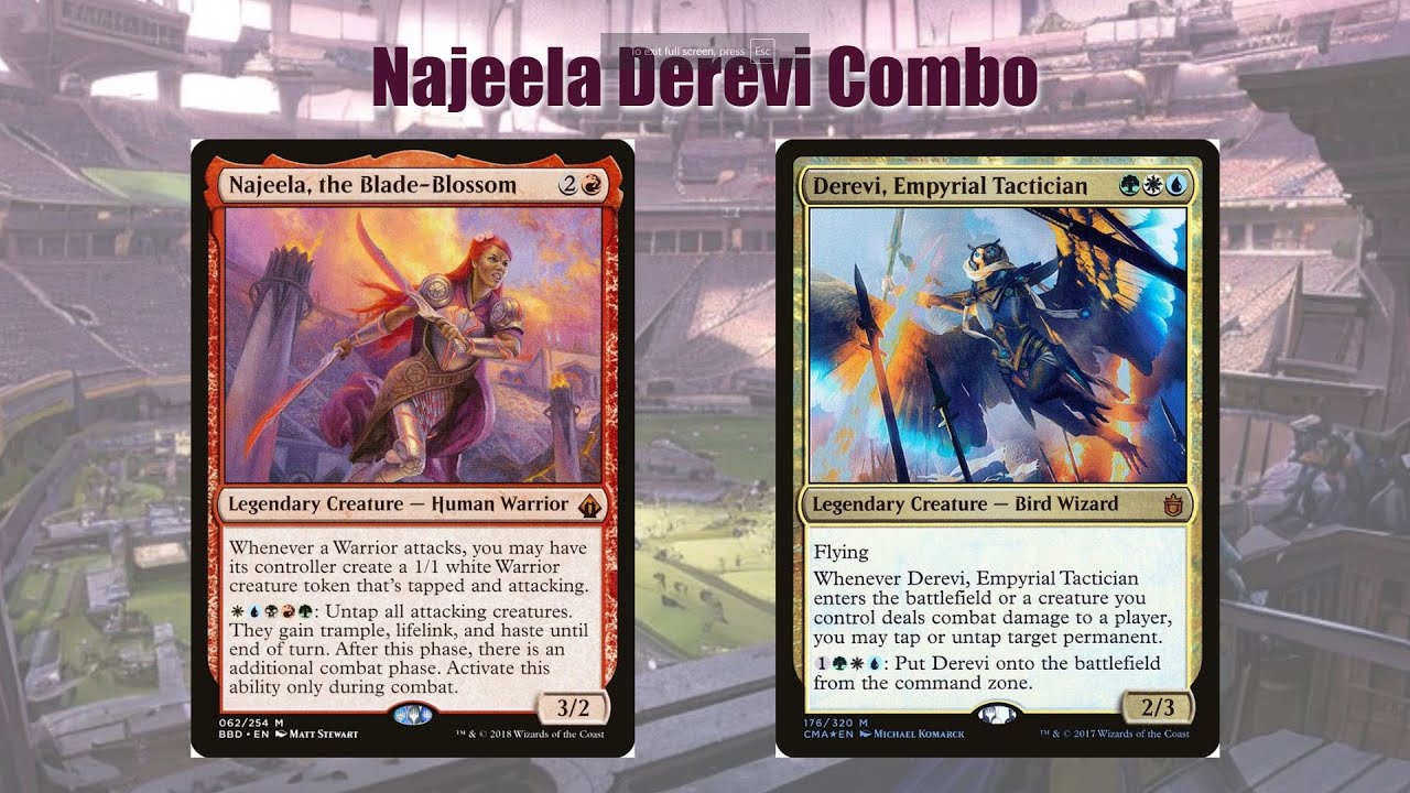 Najeela, the blade blossom combo CC's #12