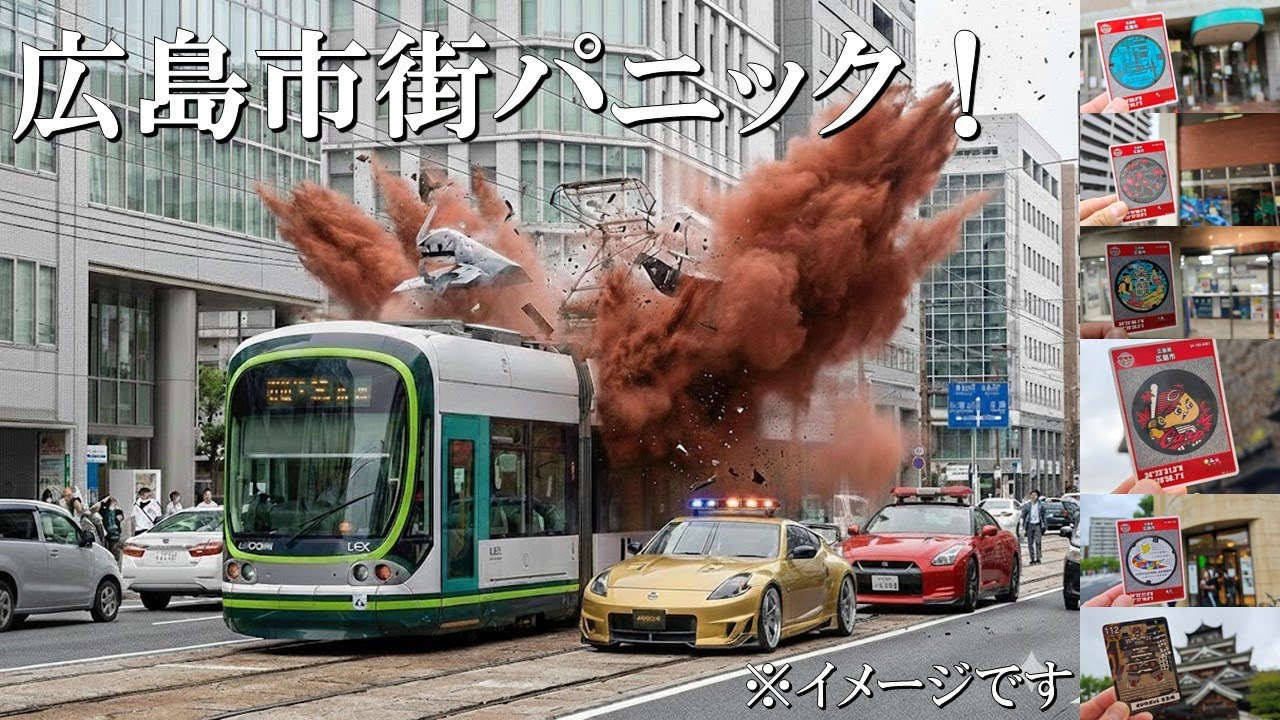マンホールカード巡り/その50【広島市街地編】