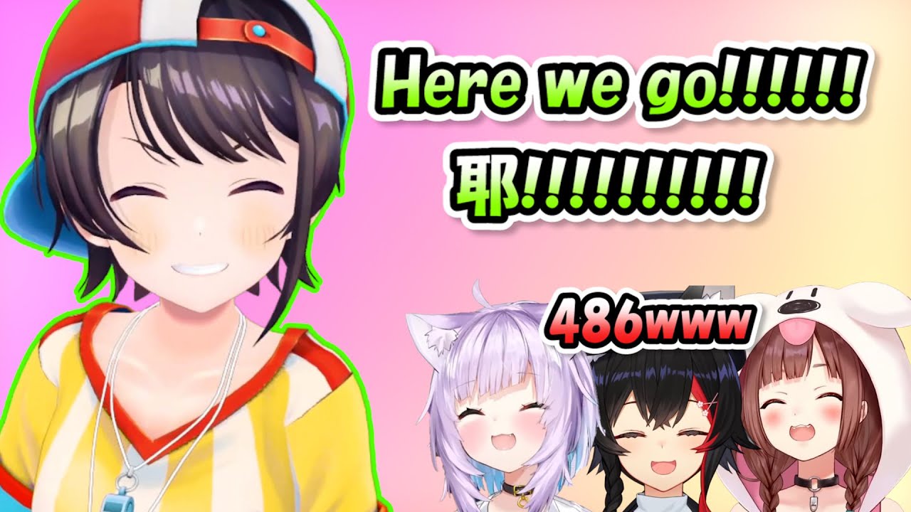 SMOK四人聚在一起玩遊戲，但總感覺486整個嗨到不行www【SMOK】【Hololive/ホロライブ】【vtuber中文字幕】