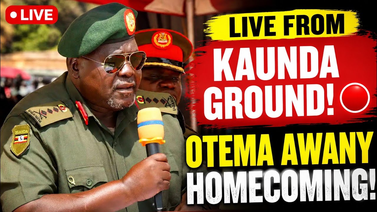 🔥 LIVE: THE GENERAL HAS COME HOME! OTEMA AWANY&rsquo;S GRAND HOMECOMING | KAUNDA GROUNDS