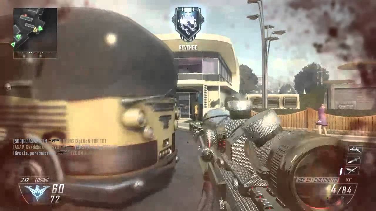 Black Ops 2 DSR-50 Quick Scope Montage 2