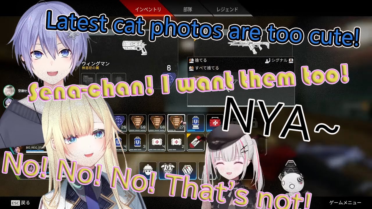 【ENG SUB】Reid and Emma fight for Sena's cat【VSPO】
