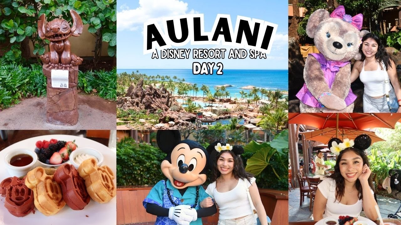 Spend Our Last Day at Aulani, A Disney Resort & Spa 🌺