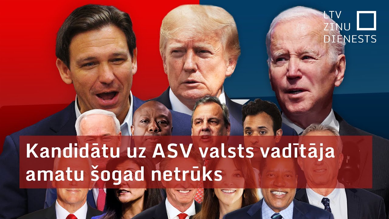 ASV prezidenta vēlēšanu kandidāti – kas viņi ir?