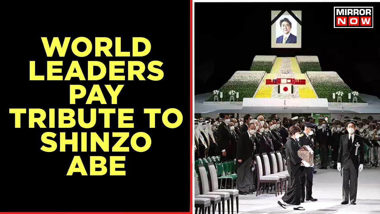World Leaders Pay Tribute To Japan's Former PM Shinzo Abe's State Funeral | Mirror Now EXCLUSIVE