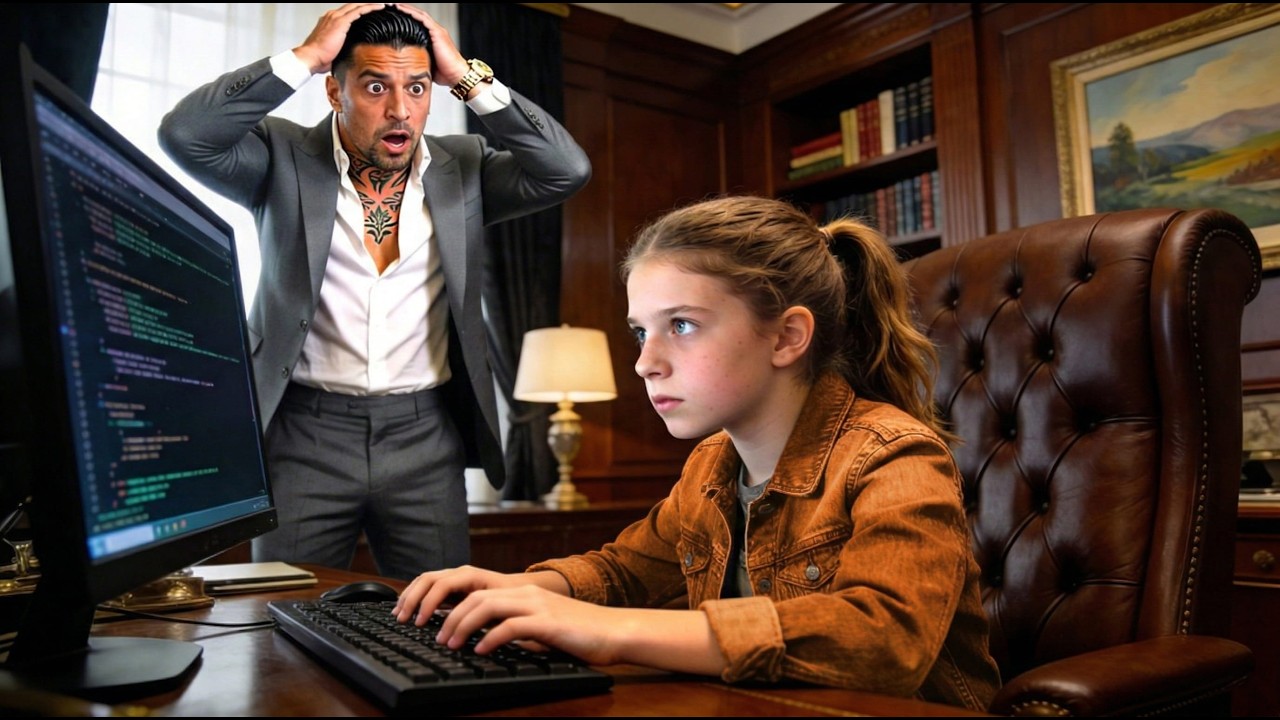 Quem te deu permissão?! Chefe da máfia pega menina no escritório — a verdade o choca