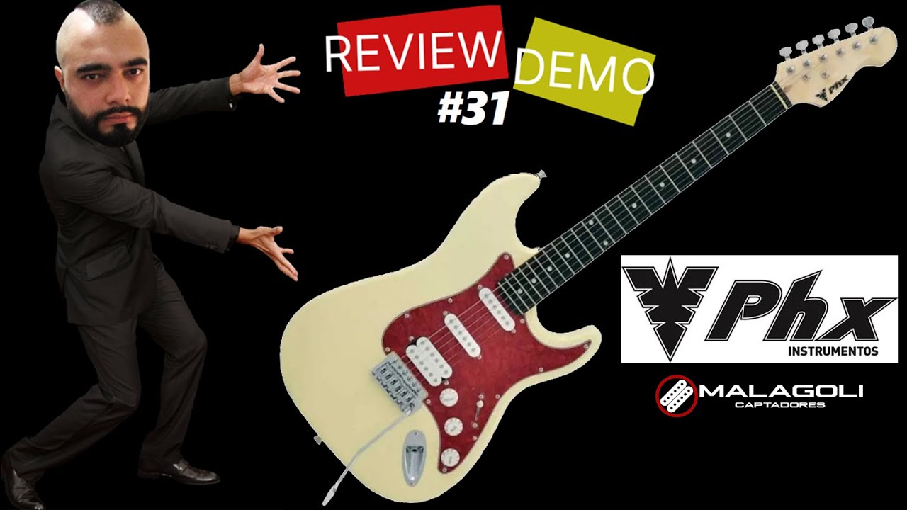 PHX Power Strato (+ Malagoli) || Review | Demo | Stratocaster | Malagoli Hot Ceramic
