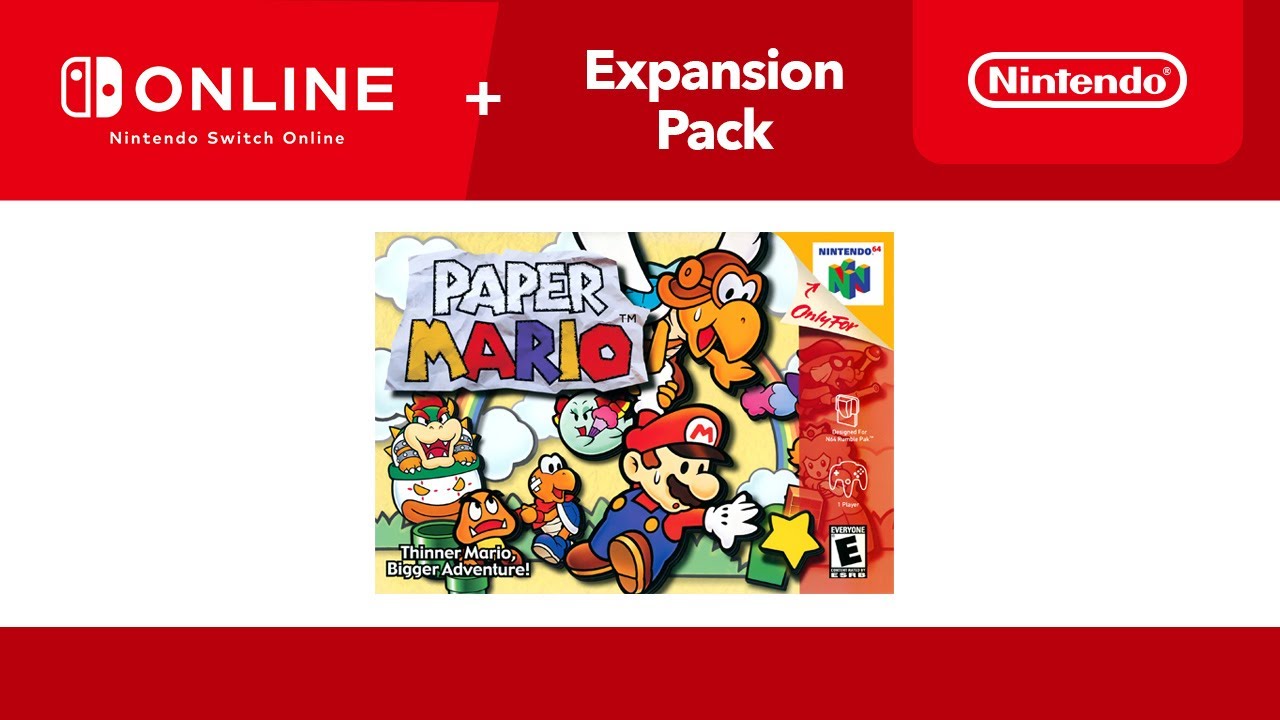 Paper Mario Trailer - Nintendo 64 - Nintendo Switch Online