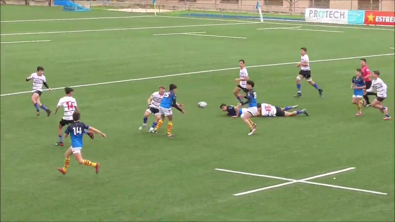 UES RUGBY S16 A Vs SANT CUGAT RUGBY S16 A (28-34) 26-02-22
