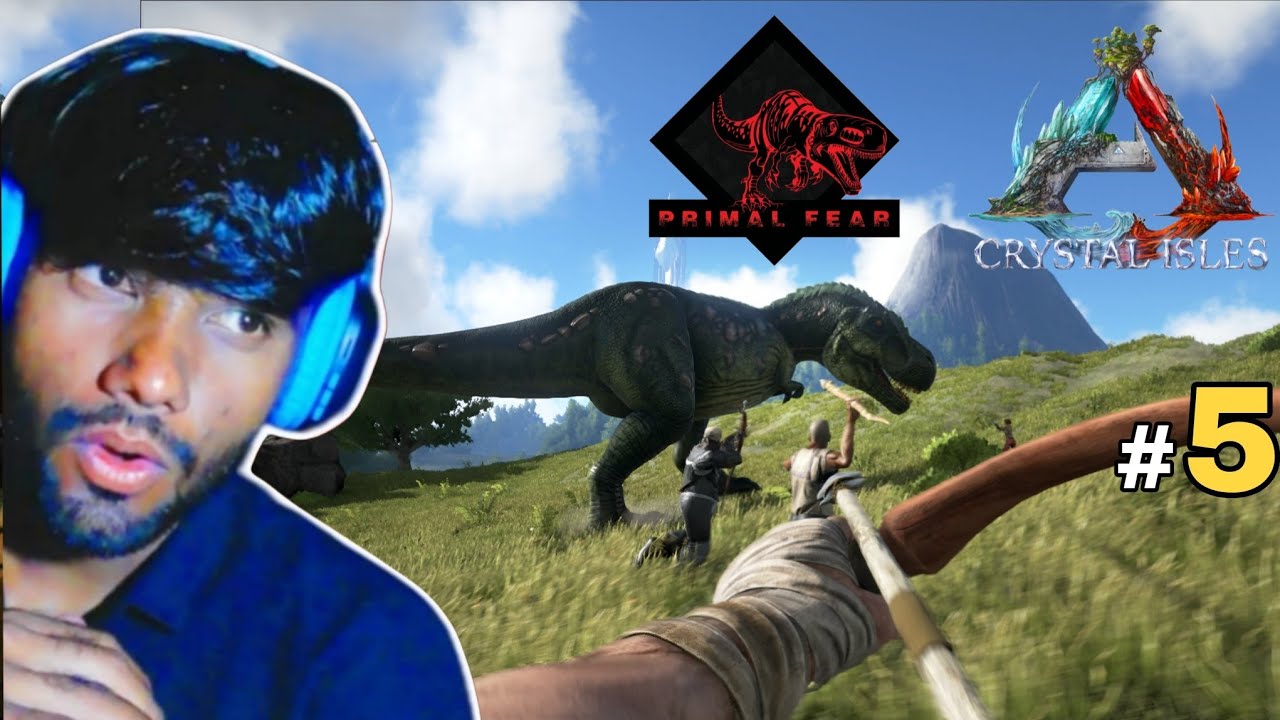 100 Days Primal Fear Crystal Isles | Ark | Ep:5