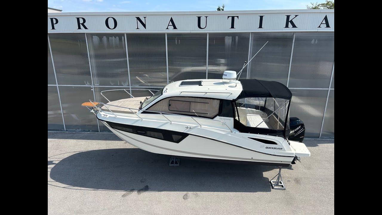Quicksilver 755 WE Verado 250 for sale @pronautikacroatia 