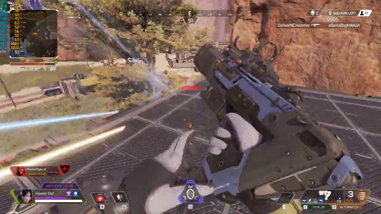 Apex Legends - HIGH FPS TEST - I7-4790K & GTX 1070 8GB
