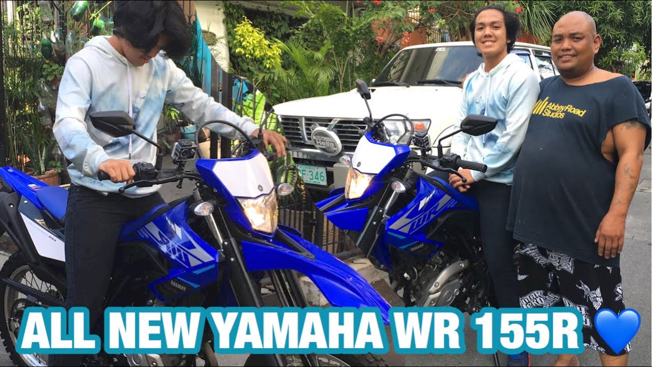MY 16 YEAR OLD SON DROVE THE ALL NEW YAMAHA WR 155R 💙 | FATHER AND SON MOMENT | PHILIPPINES