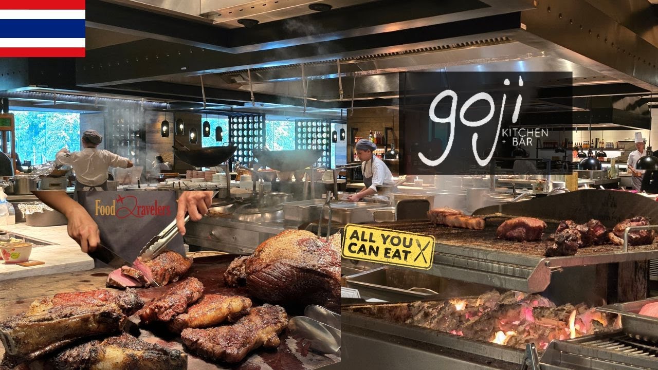 Good 2 Go Ji: Bangkok's Goji Kitchen and Bar Buffet 🇹🇭