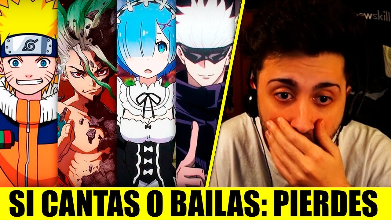 SI BAILAS O CANTAS PIERDES VERSIÓN ANIME | WADE OTAKU ITACHI VS SASUKE PEOR ANIME SHIPPEO NARUTO