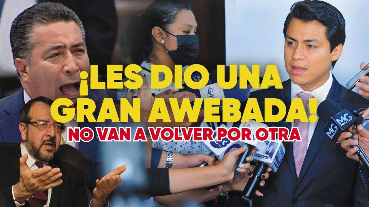 &iexcl;LES DIO UNA GRAN AWEBADA! 👊