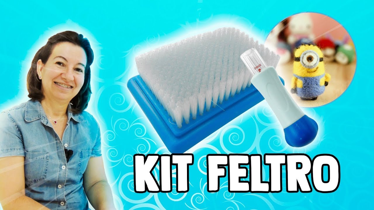 Como fazer feltragem com kit para feltro