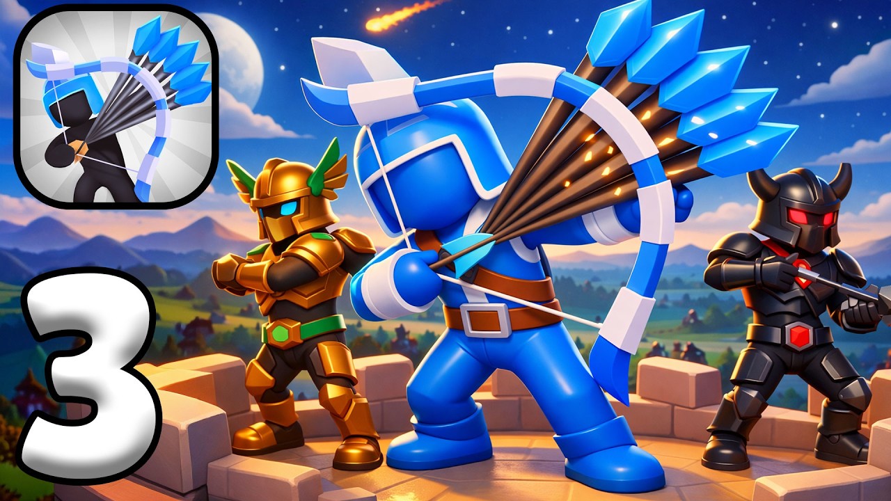 Merge Archers United Bows Win Fights 🏹 Epic Bow Battle Gameplay Walkthrough Part 3 (iOS Android)